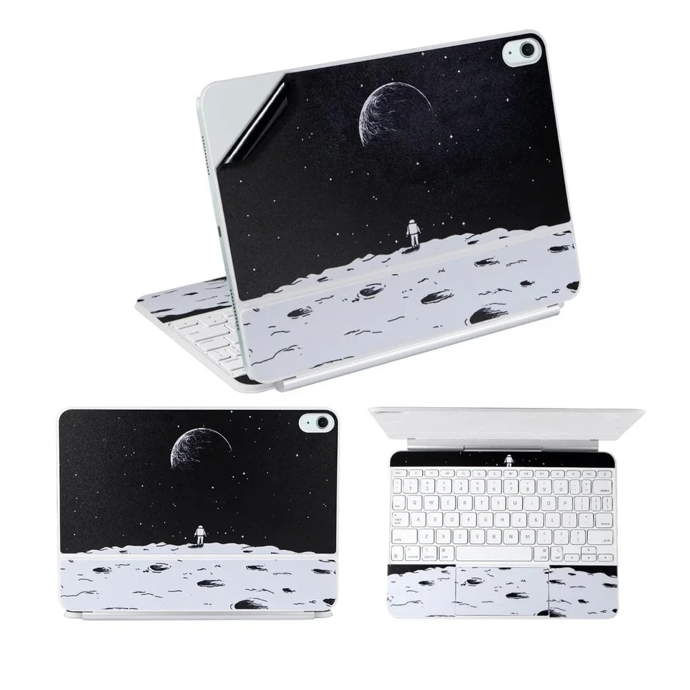 IMMOENUC Protective Skin Sticker 13in Magic Keyboard Black Moon Space 647 NWOT